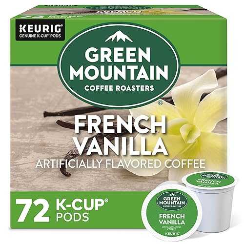 Green Mountain Coffee Roasters French Vanilla Keurig Single-Serve K-Cup pods, Light Roast Coffee, 72 Count 10,419円