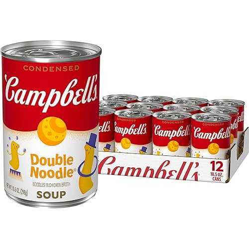 Campbell's Campbell’s Condensed Kids Double Noodle Soup, 10.5 oz Can (12 Pack)