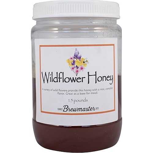 ハチミツ - ワイルドフラワー (1.5ポンド) CUSTOM Honey - Wildflower (1.5 lbs)