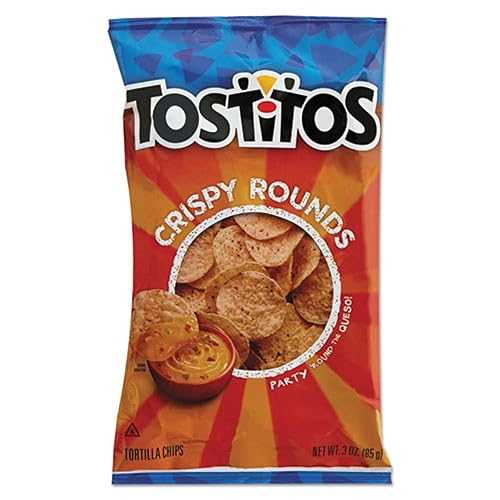 Frito Lay FRITO-Lay Tostitos Tortilla Chips Crispy Rounds LAY20871 28/pk Packaging May Vary