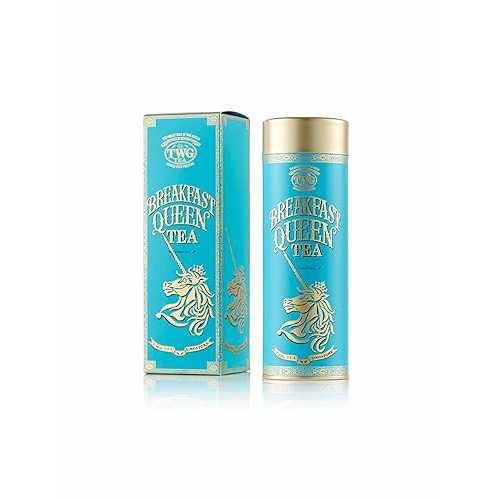 TWG Tea / Breakfast Queen Tea / Green Tea / Rose Petals / Haute Couture Tin, 100g / Gift Set｜Glomarket