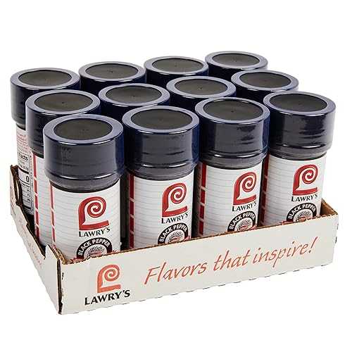 Lawry's ブラックペッパー味付けソルト、5 オンス (12 個パック) Lawry's Black Pepper Seasoned Salt, 5 oz (Pack of 12)画像