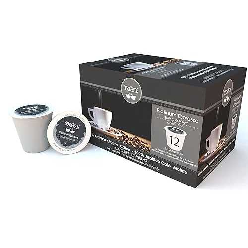 カフェ タストレ プラチナ エスプレッソ ロースト シングルサーブ コーヒー 12 カウント (6 個パック) Caf・・ TASTL・・ Cafe Tastl・・ Platinum Espresso Roast Single Serve Coffee, 12 Count (Pack of 6) 9,543円