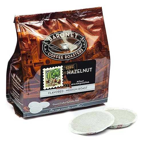 ??? ?? ?? [???? ?? - 54? ??] ?? ? ?? ??? ?? - 18? ?? ?? 8?? 3??, ??? ????, ??? ??? [????] Baronet Coffee Pods [Hazelnut Flavored-54 Pods] Single Cup Use Like Sen
