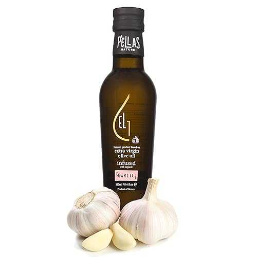 ??? ???, ??? ??? ?? ?? ??? ???? ?? ??? ??, 2020? ??, ?? ???, ? ???, ????, 250 ???? (8.5 ??) ?? ? Pellas Nature, Organic Garlic Infused Greek Extra Virgin Olive