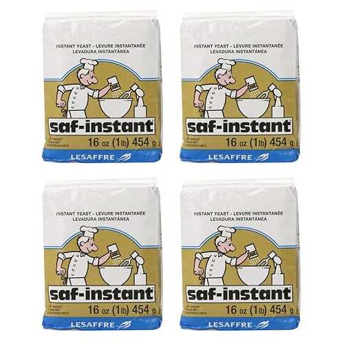 LeSaffre Saf-インスタントイースト、ゴールド、1ポンド、4パック LeSaffre Saf-Instant Yeast, Gold, 1 Pound, 4 Pack|Glomarket