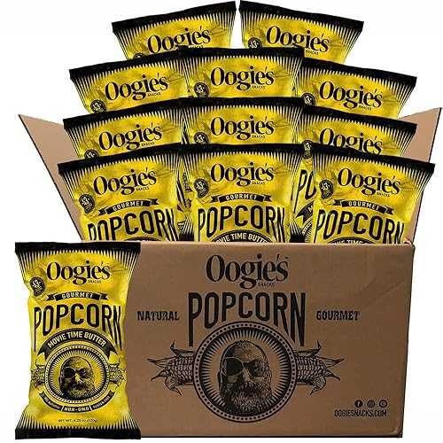??? ?? ?? | 12? ? | ?? ?? ?? ? | ??? ?? ?? ?? | 120g ? ? Oogie's Gourmet Popcorn | 12 Pack | Movie Time Butter Flavor | Gluten Free Popcorn Snacks | 4.25 Ounce Big Bag