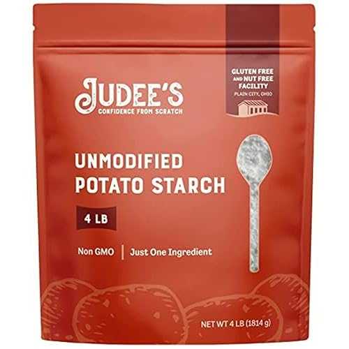 ??? ??? ?? ?? 4??? - 100% ?GMO, ??? ?? ? ??? ?? - ?? ? ??? - ???, ??, ?? ? ???? ?? Judee's Gluten Free Unmodified Potato Starch - Sauce & Soup Thickener & Corn-Free F