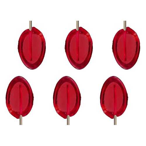 メルヴィル キャンディ クランベリーとはちみつスプーン 【紅茶好きの方に】グルテンフリー 6本入 Melville Candy Cranberry and Honey Spoons [For Tea Lovers] Gluten-Free 6 Count