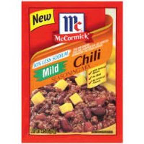 ??? ?? ?? ??? ?? (12? ???) McCormick 30% Less Sodium Chili Mild Seasoning Mix