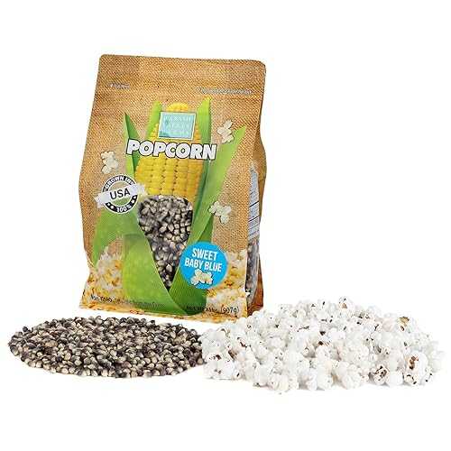 ??? ?? ?? ?? ?? - ??? ??? ?? - 2??? Wabash Valley Farms Popcorn Kernels - Sweet Baby Blue Kernels, Blue Popcorn Kernels, Gourmet Popcorn Kernels for Popcorn Maker, Blue Corn Kernels for Popping,
