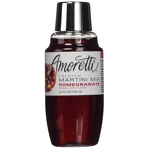 アモレッティ プレミアム マティーニ カクテル ミックス ミニ、ザクロ、3.4 液量オンス Amoretti Premium Martini Cocktail Mix Minis, Pomegranate, 3.4 Fluid Ounce 5,943円