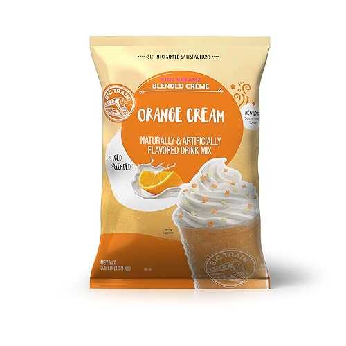 ? ??? ?? ??? ???? ?? ?? ??, ??? ??, 1.59kg Big Train Kidz Kreamz Orange Cream Blended Beverage Mix, 3.5 Pound (Pack of 1)
