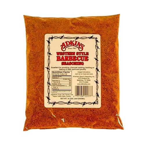ケース別 12 パック - Adkins ウェスタンスタイル バーベキュー BBQ 調味料 16 オンス オールナチュラル 12 Pack By The Case - Adkins Western Style Barbecue BBQ Seasoning 16 OZ All Natural