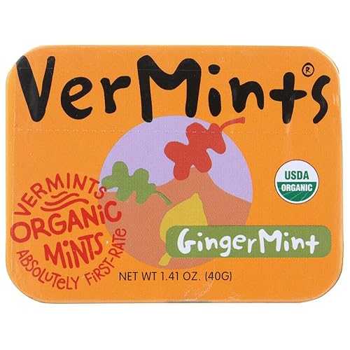 バーミンツ キャンディ ジンジャーミント オール Ntrl Vermints Candy Gingermint All Ntrl