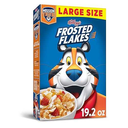 Kellogg's 無脂肪朝食シリアル、フロストフレーク、19.2 オンス (12 個パック) Kellogg's Fat-Free Breakfast Cereal, Frosted Flakes, 19.2 Ounce(Pack of 12) 27,956円
