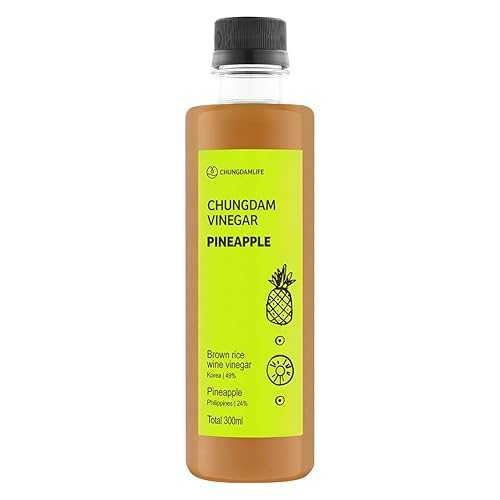 Chungdamlife 手作り韓国玄米ワインフルーツビネガーダイエットパイナップル、10オンス(300ml) Chungdam Vinegar Chungdamlife Handmade Korean Brown Rice Wine Fruit Vinegar Diet PINEAPPLE, 10oz(300ml) 8,311円
