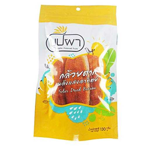 Buppha ブランド 天日乾燥バナナ 130g Buppha Brand, Solar Dried Banana 130g
