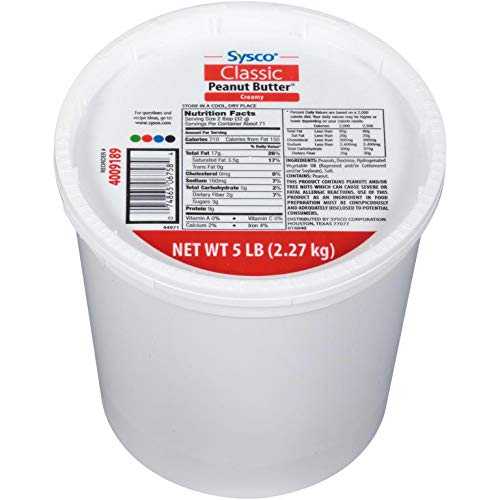 ??? ?? ??, 5??? ?? ? Sysco Creamy Peanut Butter | Kosher | 5lb Bulk Tub