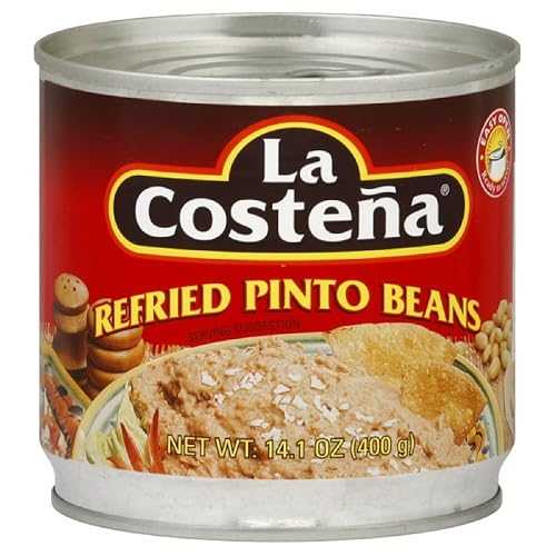La Coste・・a La Costena Refried Pinto Beans, 14.1000-ounces (Pack of12)