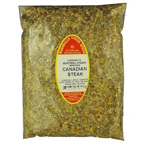 ???? ???? ??? - ?? - (???? ???? ???? ?? ???? ??? ?? ?? ? ?? ??? 369g Marshalls Creek Spices CANADIAN STEAK SEASONING - REFILL- (compare to Montreal Steak Seasoning) FRESHLY PAC