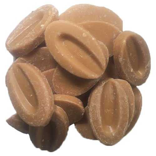 OliveNation の Valrhona Dulcey ブロンド チョコレート フェブス - 5 ポンド Valrhona Dulcey Blond Chocolate Feves from OliveNation - 5 pound