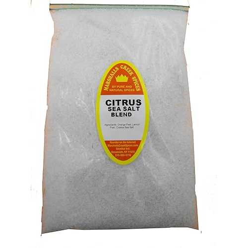 Marshalls Creek Spices Refill Pouch Sea Salt and Citrus Blend Seasoning, 18 Ounce