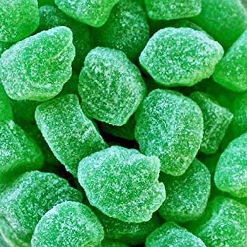 Smarty Stop グリーン ゼリー スペアミント リーフ スライス キャンディ (5 ポンド) Smarty Stop Green Jelly Spearmint Leaves Slices Candy (5 LB) 7,360円