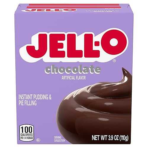 ???, ?? ??? ???? ?? & ?? ?? ?? (24? ?, 111g ??) Jell-O Chocolate Instant Pudding & Pie Filling Mix (24 ct Pack, 3.9 oz Boxes)