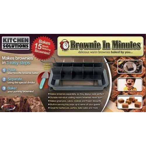 数分でブラウニー - 完璧なブラウニー調理 - 簡単な 3 ステップ KITCHEN SOLUTIONS Brownie in Minutes - Perfect Brownie Cooking - 3 Easy Steps