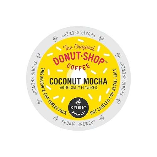 オリジナルドーナツショップ ココナッツモカコーヒー 24個入 (2パック) The Original Donut Shop Coconut Mocha Coffee, 24 count (2 Pack)