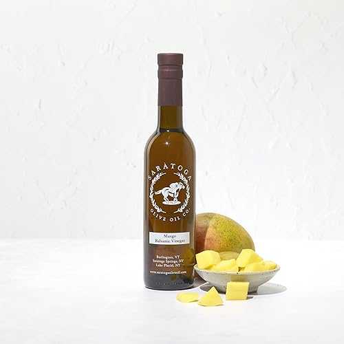 サラトガ オリーブ オイル カンパニー マンゴー ホワイト バルサミコ ビネガー 200ml (6.8オンス) Saratoga Olive Oil Co. Saratoga Olive Oil Company Mango White Balsamic Vinegar 200ml (6.8oz)