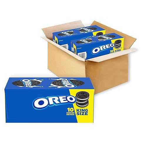 ??? ??? ???? ??, ???? ?, ? ??? ?? ? 10? (? 100? ??) OREO Chocolate Sandwich Cookies, King Size, 20 Snack Packs (2 Boxes, 10 Cookies Per Pack)