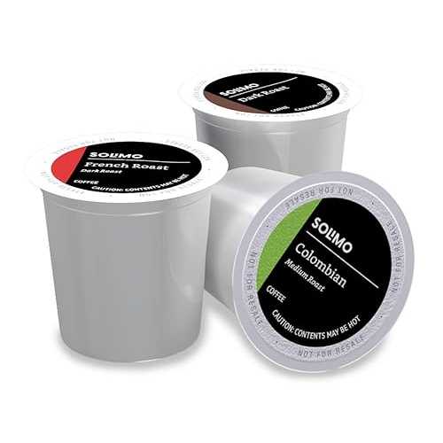 ??? ??? - ??? ?? ? (???, ??, ????) ?? ?? ?, 100?? Amazon Brand - Solimo Coffee Pods, Assorted pack (French, Dark, Colombian), Compatible with Keurig 2.0 K-Cup Brewers, 100 Count