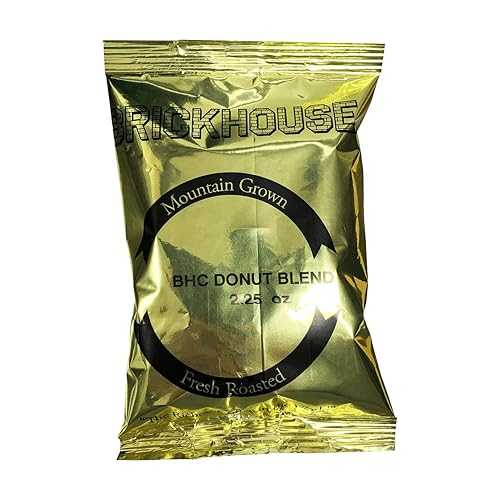 ブリックハウス コーヒー、ドーナツ ブレンド、24/2.25 オンス バッグ Brickhouse Coffee, Donut Blend, 24/2.25 oz bags