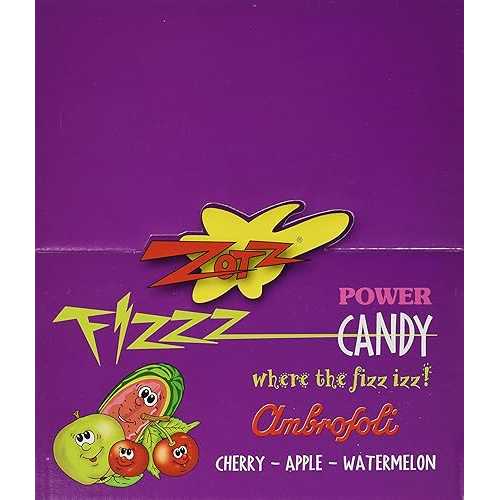 ?? ?? ?? ?? - ??, ??, ?? (48? ???) Zotz Fizzy Old Fashioned Hard Candy Assorted Fruit Flavored, Cherry, Apple, Watermelon Individually Wrapped. Filled With A Fizzy Center, From Italy Since 1970 (