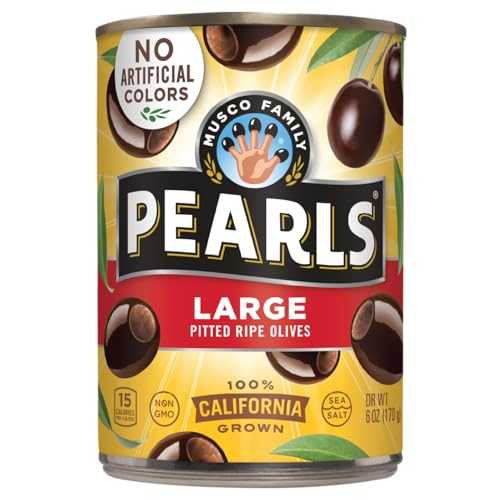 ??, ? ?? ? ??, ? ?? ???, 170g, 6? ? Pearls Large Ripe Pitted Olives, Pack of 6, 6 oz Cans