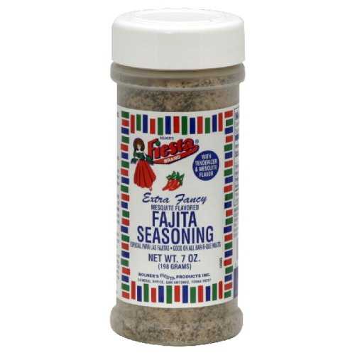 フィエスタ ファヒータ ミックス メスキート、7オンス (6個パック) Bolner's Fiesta Fiesta Fajita Mix Mesquite, 7-Ounce (Pack of 6)