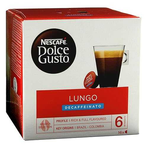 ???? ???? ?? ??? ?? ?? ???? NESCAFE? DOLCE GUSTO Nescafe Dolce Gusto Caffe Lungo Decaffeinato - 16 Beverages