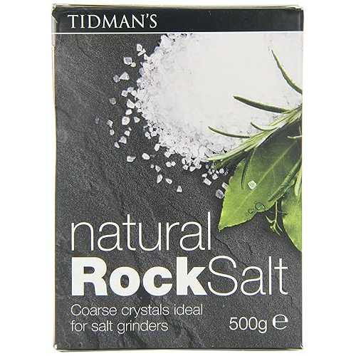 天然岩塩 - 3 x 17.7 オンス Tidmans Natural Rock Salt - 3 x 17.7 oz