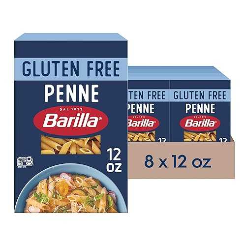 ??? ??? ?? ?? ???, 340g (8?) Barilla Gluten Free Penne Pasta, 12 Ounce (Pack of 8)- Non-GMO Gluten Free Pasta Made with Blend of Corn & Rice - Vegan