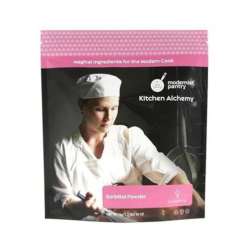 ?? ??? ??? ?? ??? ?? OU ?? ?? - 1kg/2.2lbs/1020g Modernist Pantry Pure Sorbitol Powder Vegan Gluten-Free OU Kosher Certified - 1kg/2.2lbs/36oz