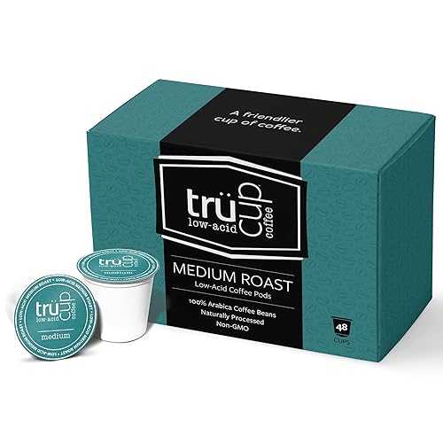 ??? ??? ?? - ??? ??? - 48? ?? ?? ??? ?? ?? ?? - ????, ??? ??? - ?? ??? ?? ? ?? (???, 48?) TRUCUP tr・・cup Low Acid Coffee Pods | Medium Roast | 48 Count Recycla