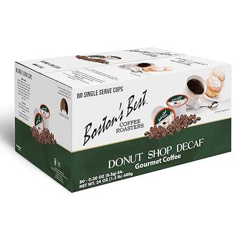 ?? ? ???? ?? ?? (???? ??? ? ???), - 80? ?? Bostons Best Boston’s Best - Hearty Donut Shop Decaf Medium Roast Delicious Gourmet Coffee Compatible with Keurig Coffee Maker, 1 Count (80 Single