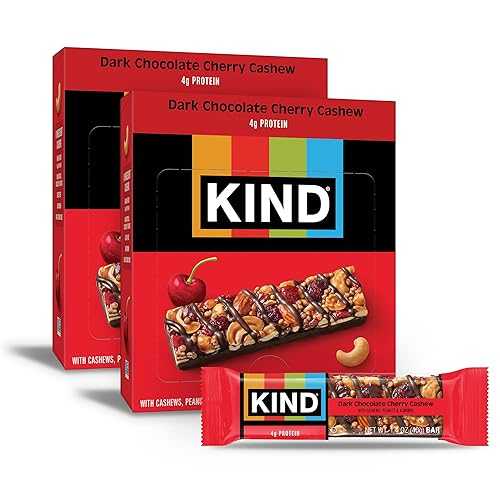 ??? ?? ?, ?? ??? ?? ??, 1.4??, 24??, ??? ??, ?? ?? ??, ??? 4g KIND Nut Bars, Dark Chocolate Cherry Cashew, Healthy Snacks, Gluten Free, 4g Protein, 24 Count 7,586円