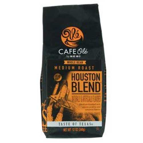 カフェ オーレ テイスト オブ テキサス ヒューストン ブレンド 全粒豆 12オンス (3パック) Cafe Ole Taste Of Texas Houston Blend Whole Bean 12oz. (3 pack)