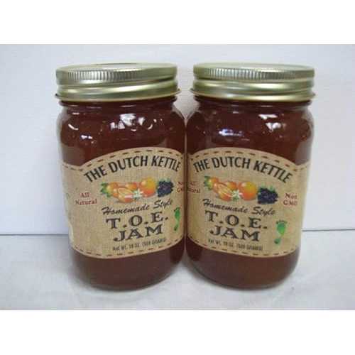 ダッチケトル TOE ジャム 2- 19 0z ジャー The Dutch Kettle TOE Jam 2- 19 0z jars