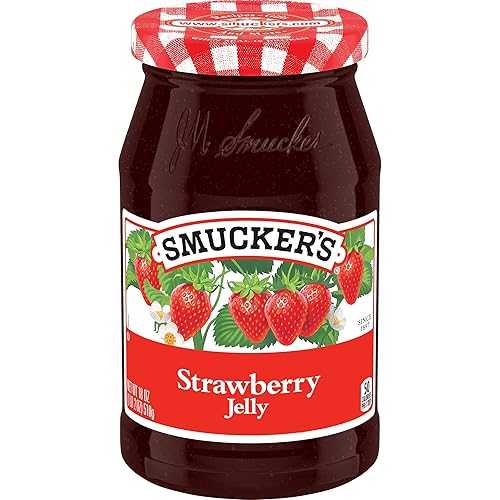 Smucker's ストロベリーゼリー、18 オンス (6 個パック) Smucker's Strawberry Jelly, 18 Ounces (Pack of 6)