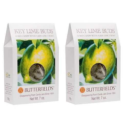 ???? ?? - ??, ?? ?? ?? ?? ??, 7?? (2?) | ??? ?? | 100% ?? ?? ???? ???? ?? | ???? ?? (? ??) Butterfields Candy - Gourmet, Old-Fashioned KEY LIME Buds Hard Candy