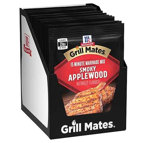 McCormick Grill Mates Smoky Applewood Marinade Mix, 1 oz (Pack of 12)